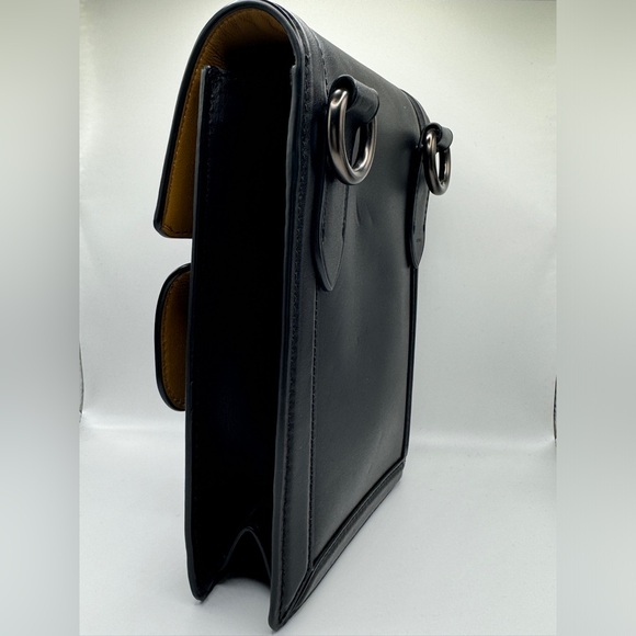 Coach Riley Crossbody With Wave Patchwork And Snakeskin Detail - Picture 5 of 9